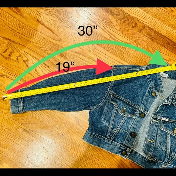 Vintage REAL 80s oversized Dolman Guess Marciano Crop Jacket S 🇺🇸 - Picture 13 of 14